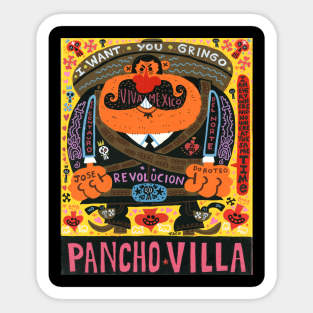 PANCHO VILLA Sticker
